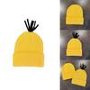 Мультяшная вязаная шапка-бини «Миньоны» для зимнего тепла и уличной моды