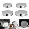 Silver Color Sieve Flour Sieve Fine Screen Filter Baking Sieve Stainless Steel Material Gift for Cooking Enthusiasts