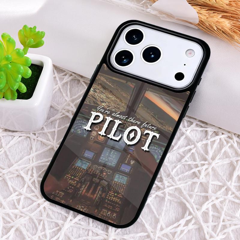 Чехол для телефона с эполетом пилота самолета для iPhone 17 Air 16 15 11 12 14 13 Pro Max Ударопрочный чехол
