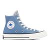 CHIARA FERRAGNI x Converse 1970s Блестящие высокие кеды 'Серебристый блеск/Синий' Женские