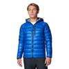 Arctic Crest Down Hooded Jacket, Mens Blue Jacket