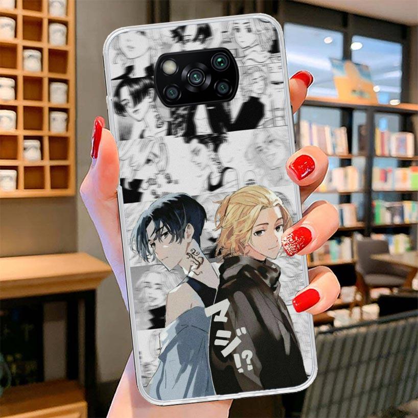 Anime Tokyo Aevengers Cover Phone Case For Xiaomi Poco F7 Ultra X7 X6 X5 Pro M7 Redmi 15C 15 13C 13 12C 12 10C 10 9A 9C 9T 9 She