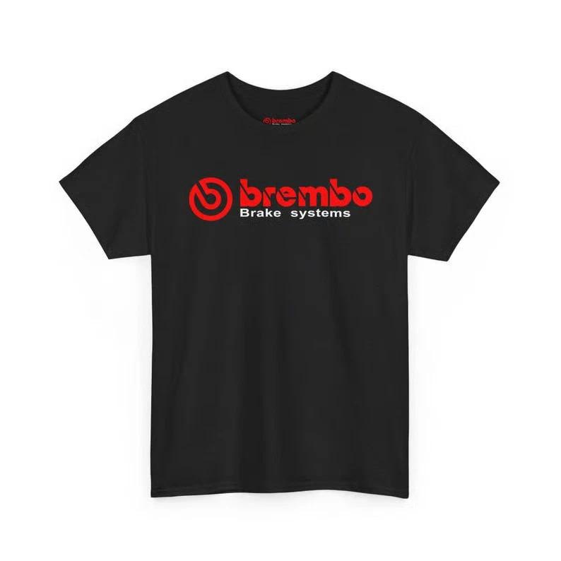 Футболка с логотипом Brembo Brake Systems | Автоспортивная футболка, Топ для автолюбителя