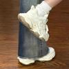 Popular Shoes Women's Dad Shoes Platform Increase 2025 Spring and Summer New Ins Trendy Cool Casual Sports Little White Shoes
