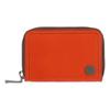 Coin Purse Round Zipper Genuine Leather Coin 730612 Coin Case Mini Wallet Cowhide Leather Orange Men's [26]