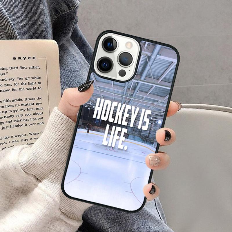Спортивный чехол для телефона с хоккеем для iPhone 17 Air 16 16e 15 Plus для Apple 13 11 12 14 Pro Max Чехол coque Оболочка