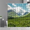 Природный ландшафт Душевые занавески 3D Печать Пейзаж Полиэстер Водонепроницаемый Ванная Занавеска Ванна Экраны Домашний Декор с Крючком