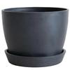 ECOPOTS Стокгольм И РАСТЕНИЯ (Черный, Горшок, Стол-Л (5))