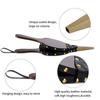 MDF Board Fireplace Bellows Black Brown Fire Pit Fan Campfire Air Blower  Picnic Grilling Camping