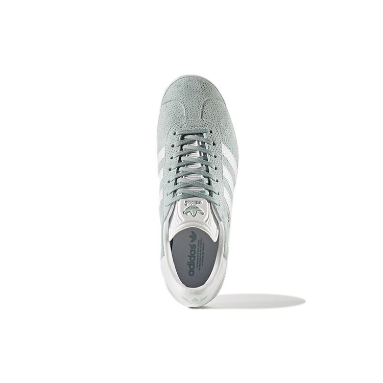 Adidas Оригинальные кроссовки Gazelle прочные низкие женские кроссовки синие BY9358