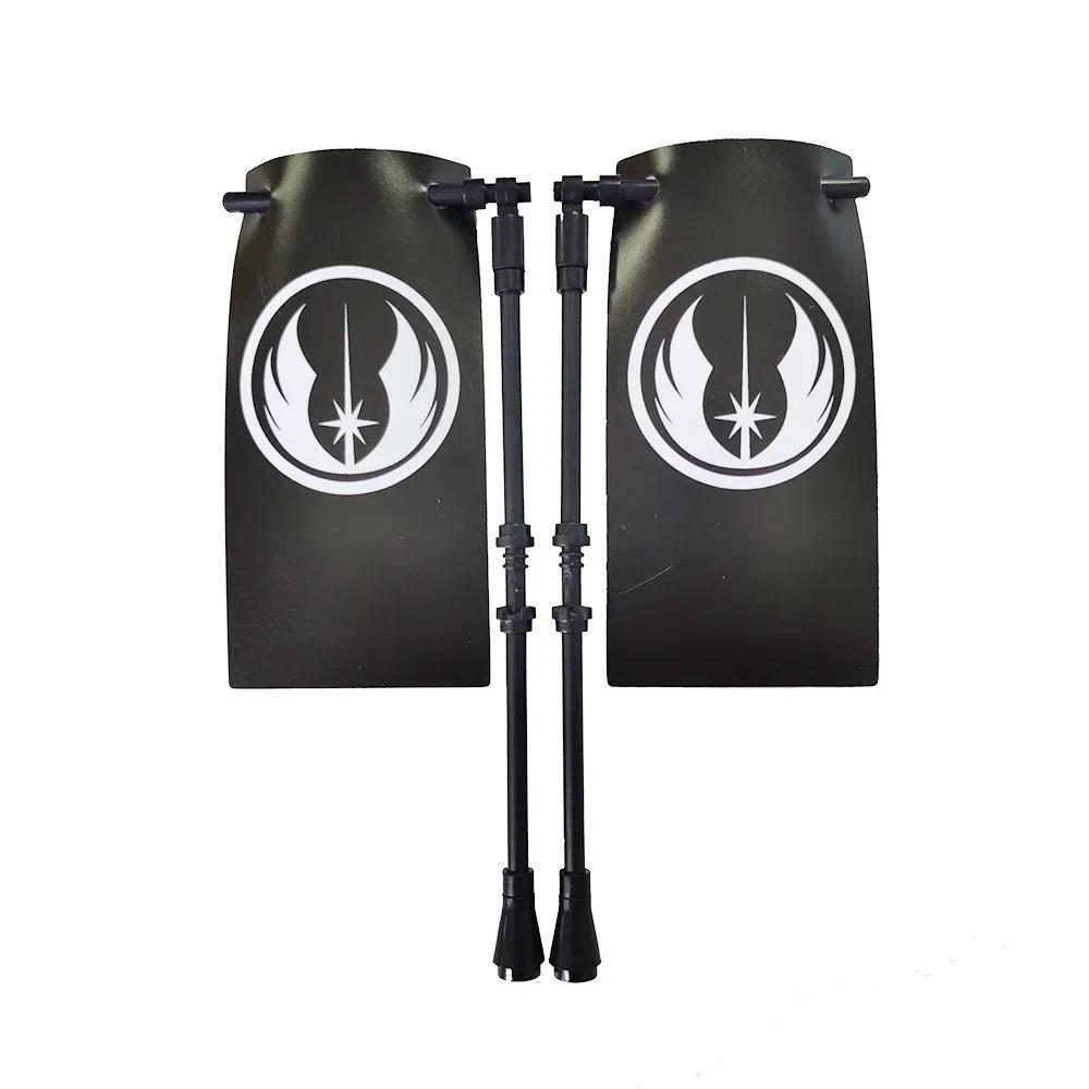 Флаг Строительный блок Средневековые города-государства Военная фигурка Флаг Оружие Древний Священная Римская империя Иерусалим Рыцарь Святого Лазаря Легион Игрушка