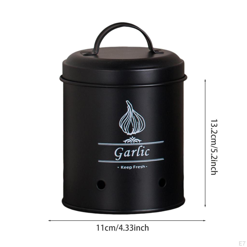 Жестяная банка для хранения овощей на кухне, контейнер для овощей Fresh Keeper с крышкой