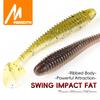 MEREDITH Swing Impact FAT Мягкая приманка Хвост-лопатка 75-180 мм Щука Окунь JXS02