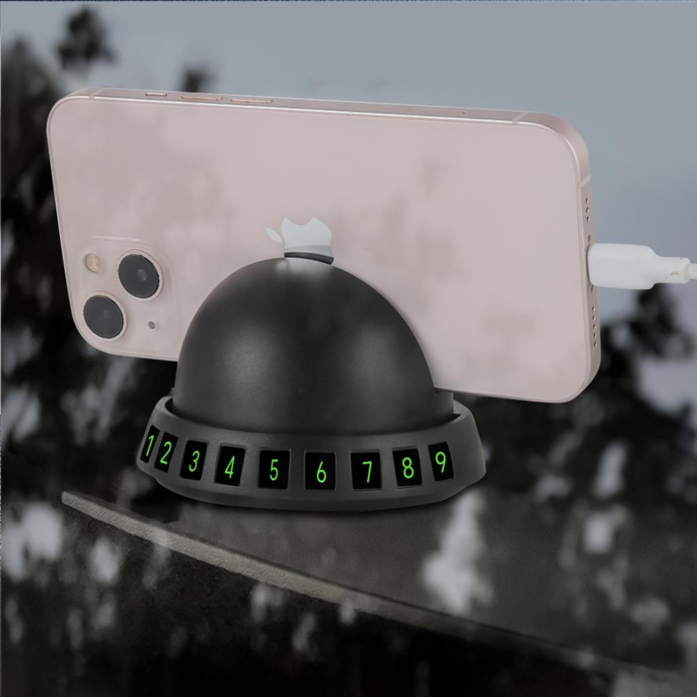 Новый вращающийся на 360° автомобильный держатель для телефона с номером парковки для Chevrolet Spark Sail Aveo Cruze Lacetti Sonic Cobalt Malibu Captiva