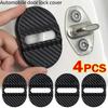 4 шт. накладки на дверные замки автомобиля, шумоподавление и звукоизоляция, ударопрочное защитное устройство для замков, снижение вибрации двери на 90% универсальные