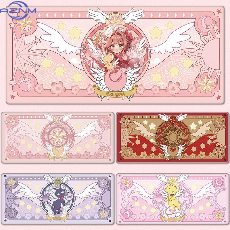 Cardcaptor Sakura Magic Array Mouse Pad Extra Large Pink Cute Computer Game Keyboard Pads Office Desktop Mat