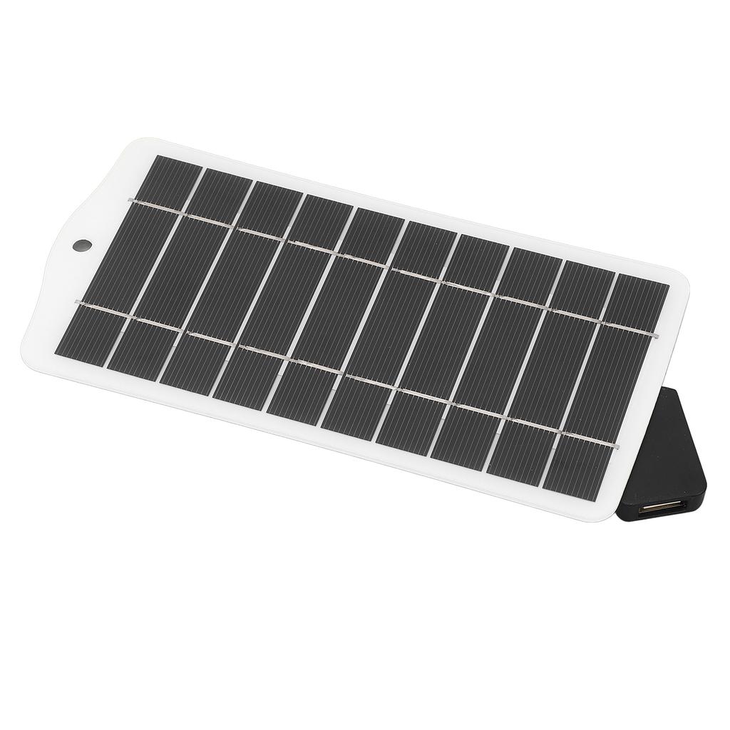 Solar Power Charger 2.5W 5V Monocrystalline Silicon USB Solar Panel Charger for 3.7V To 5V