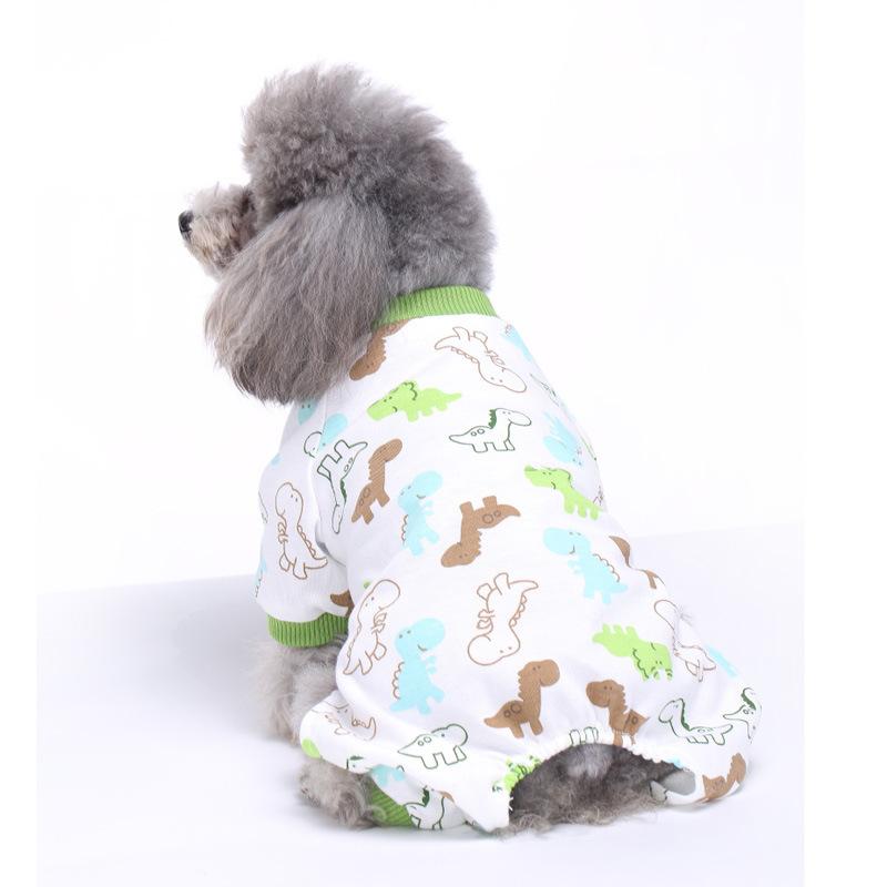 Pet Supplies Dog Four-legged Clothes Autumn and Winter Casual Comfortable and Breathable Home Pet Cotton Clothes