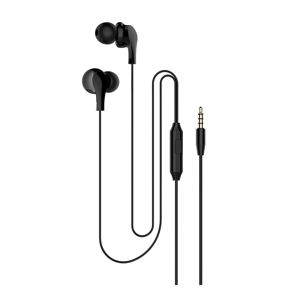 S02 3.5MM in-Ear Wired Earphones Stereo Bass Earphone Headphones With Microphone