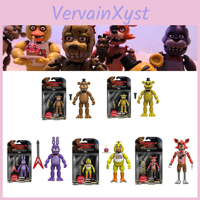 Восхитительная фигурка Fnaf Five Nights At Freddy's Золотой Фредди Для Декора