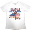 Брюс Спрингстин 'Born In The USA 85' Белая футболка - НОВАЯ Унисекс футболка