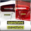 3D Metal Performance M Flag Emblem Mountune Racing Badge Rear Trunk Fender Body Sticker For Ford Focus Fiesta Mondeo Kuga