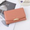 Tailian Pearl Wallet: Multi-Card Slot PU Leather Ladies' Wallet