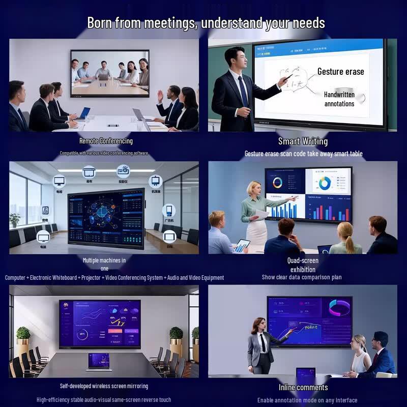 75-inch 4K Interactive Meeting Flat Panel Display (CN version)