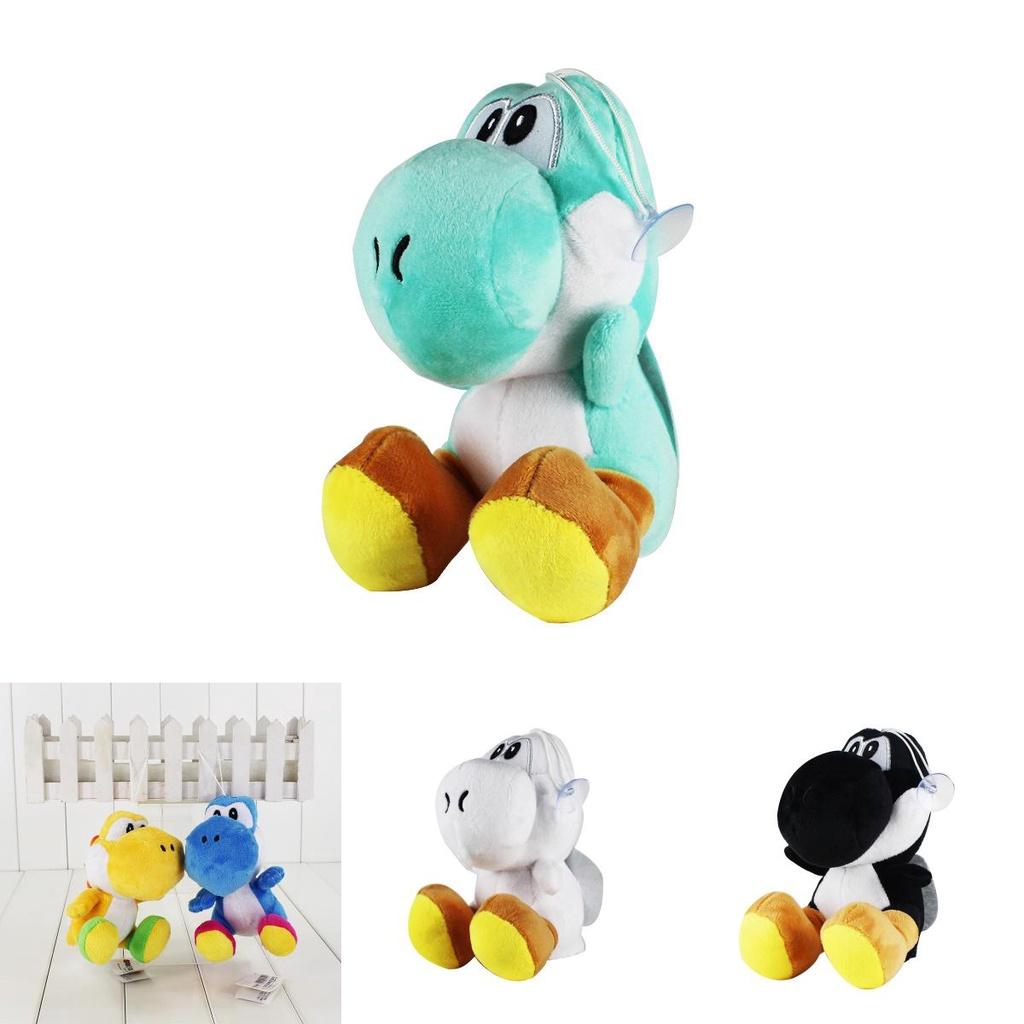 Delightful 18cm Super Mario Bros Plush Yoshi Joeut Stuffed Toy Perfect For Young Kids