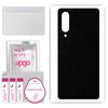 apgo Protective Skin Sticker for the Back Compatible with Sharp Aquos Zero5G Basic, Wrap Film, Foil, Vinyl - Pattern Matte Black