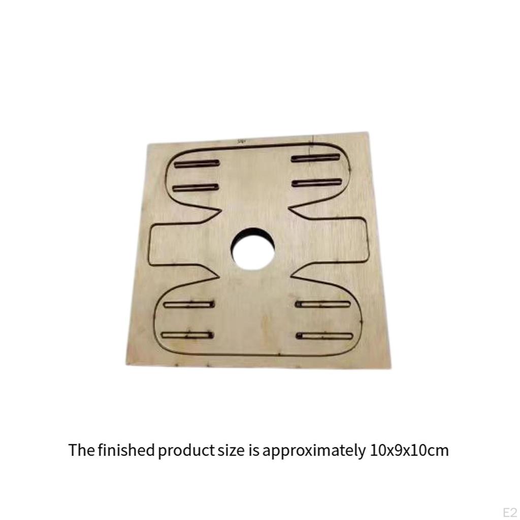 Деревянный мешок для хранения вырубной штамп кожа ремесленные принадлежности сверхпрочный резак для DIY искусства