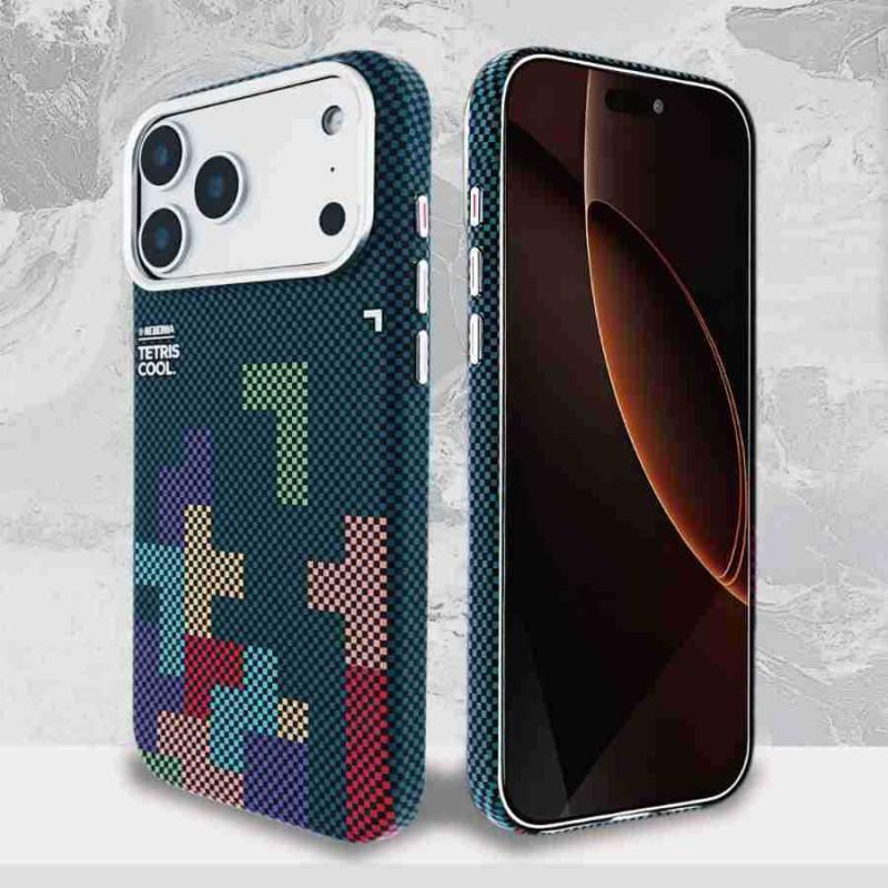 IPhone 12-17 Pro Max Magnetic Shockproof Protective Case Green Matte Finish Anti-fingerprint Full Body Cover
