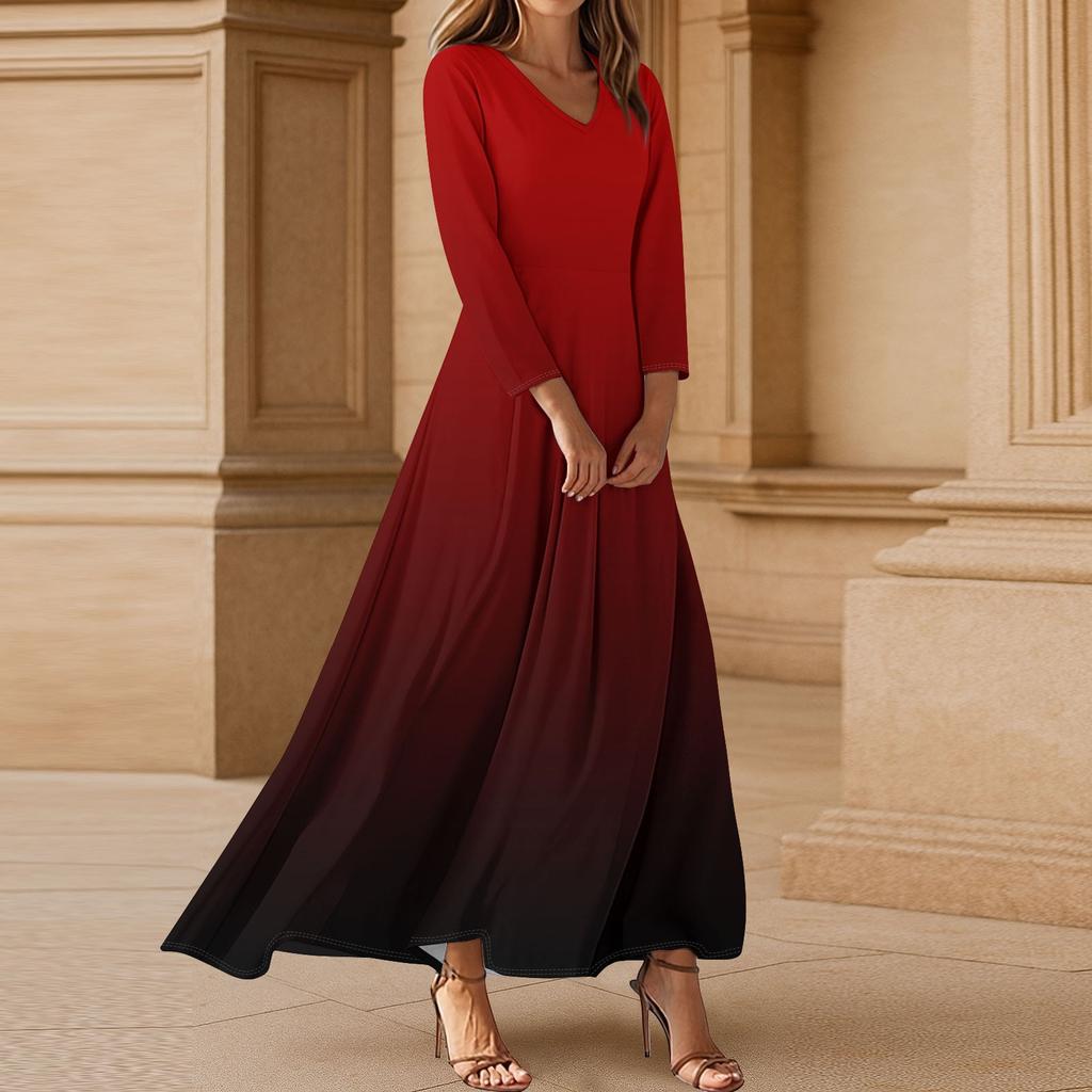 Платья для женщин Винтажное цветочное туниковое платье миди с завышенной талией Летнее повседневное платье с рукавом 3/4