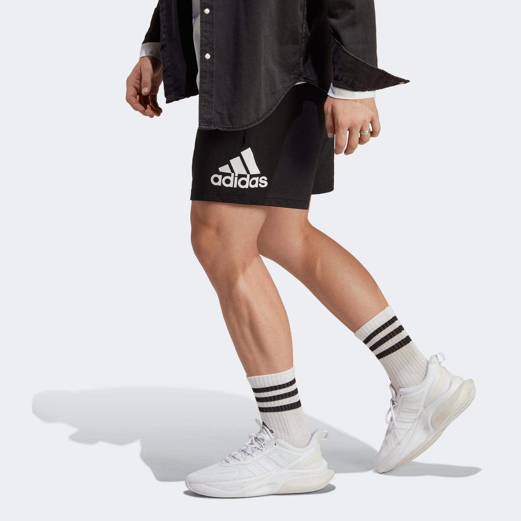 adidas Основные повседневные шорты мужские черные умеренные IC9375