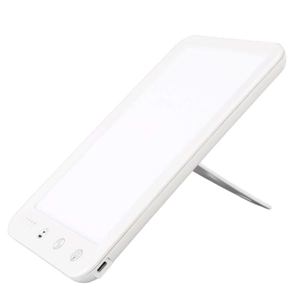 UV Free LED Therapy Lamp Bright White Light 5 Brightness Levels Sleep Aid Sunlight Light 100‑240V