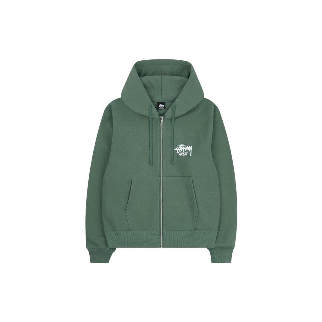 Stussy Sweatshirts Men's Hooded Moderate Cardigan 3973727