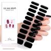 New Product Gel Manicure Stickers Solid Color Lighting Nail Polish Glue Semi-cured Nail Stickers for Pregnant Women