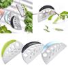 2 In 1 Vanilla Vegetable Greens Leaf Remover Stainless Steel Herbs Leaf Stripping Tool