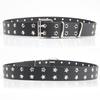 Punk Fashion Pu Belt For Women With Metal Pin Buckle And Multiple Lengths