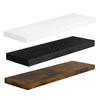 Wall Mounted Floating Shelf 22lbs Load-capacity Smooth Edge Burr Free Easy Installation Bathroom Storage Holder Floating Shelf