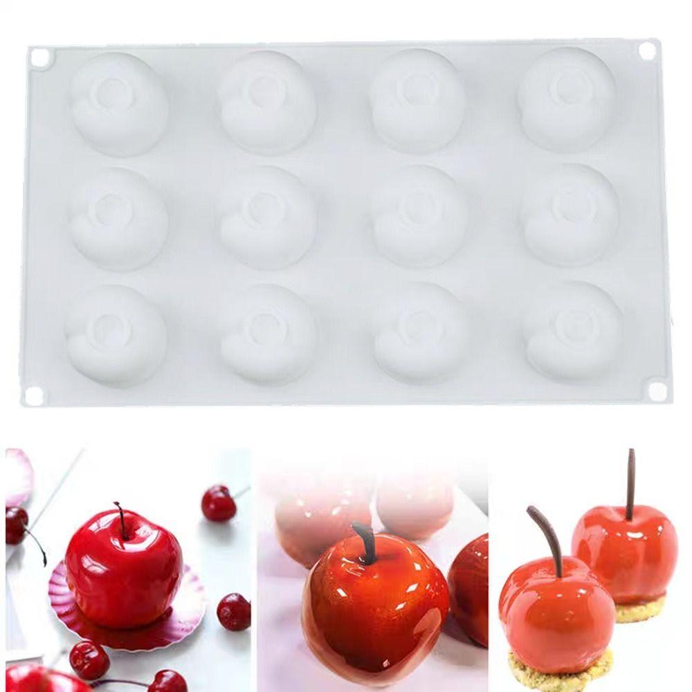 Food Grade Silicone Dessert Mold 6/8 Cavity French Pastry Mold Stylish Baking Mold Pudding