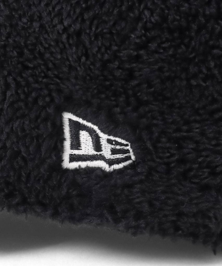 Шапка Норка флис Боа черный БЕСПЛАТНО 940AFVS Норка флис однотонный черный [New Era] 9FORTY-A