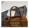 2025 Autumn Retro High-End Women's Single Shoulder Crossbody Bag, Lazy Style Boston Handbag