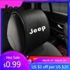 Для автомобиля Jeep Подушка для подголовника сиденья Подушка для шеи Мягкий защитный чехол Аксессуары Для Jeep Renegade Wagoneer Avenger Recon Wrangler Compa