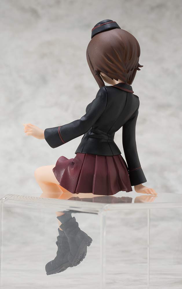 Фигурка SiP Doll Girls Panzer Maho Nishizumi Высота 15 см ПВХ окрашена и приблизительно. (сидя 9,5 см) Немасштабируемый