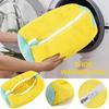 1pc Washing Shoes Bag Cotton Laundry Fluffy Fibers Easily Remove Dirt Washing Bags Anti-Deformation Shoes Clothes Organizer