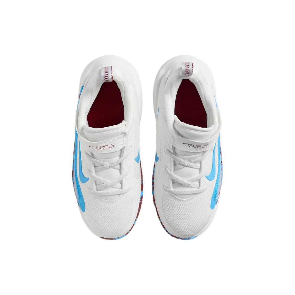 Nike Isofly Comfortable Fashionable Soft Versatile Mid-Top Outdoor Shoes Kids Shoes Mountain-White FQ7670-101