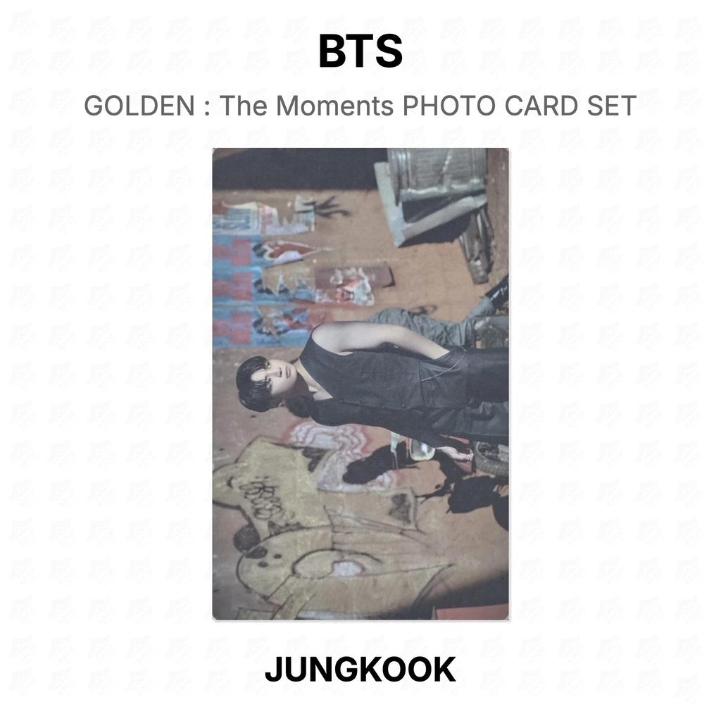 BTS ЗОЛОТОЙ : Набор фотокарточек The Moments Официальная фотокарточка