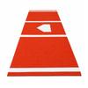 Baseball and Softball Batting Practice Mat AntiSlip with Hitting Zone Markings Flexible