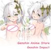 Genshin Impact Nahida Dakimakura обнимая тело наволочка отаку 2-сторонний чехол для подушки персиковая кожа 2WAY Декор подарок